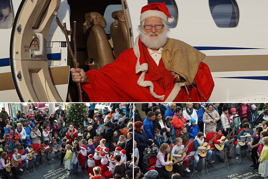 Fliegender Nikolaus